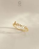  Nhẫn chữ cái theo tên riêng - GNN25050176 | Gix Jewel 