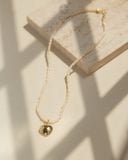  Vòng cổ ngọc trai mặt trái tim phồng - GNL25050304 | Gix Jewel 