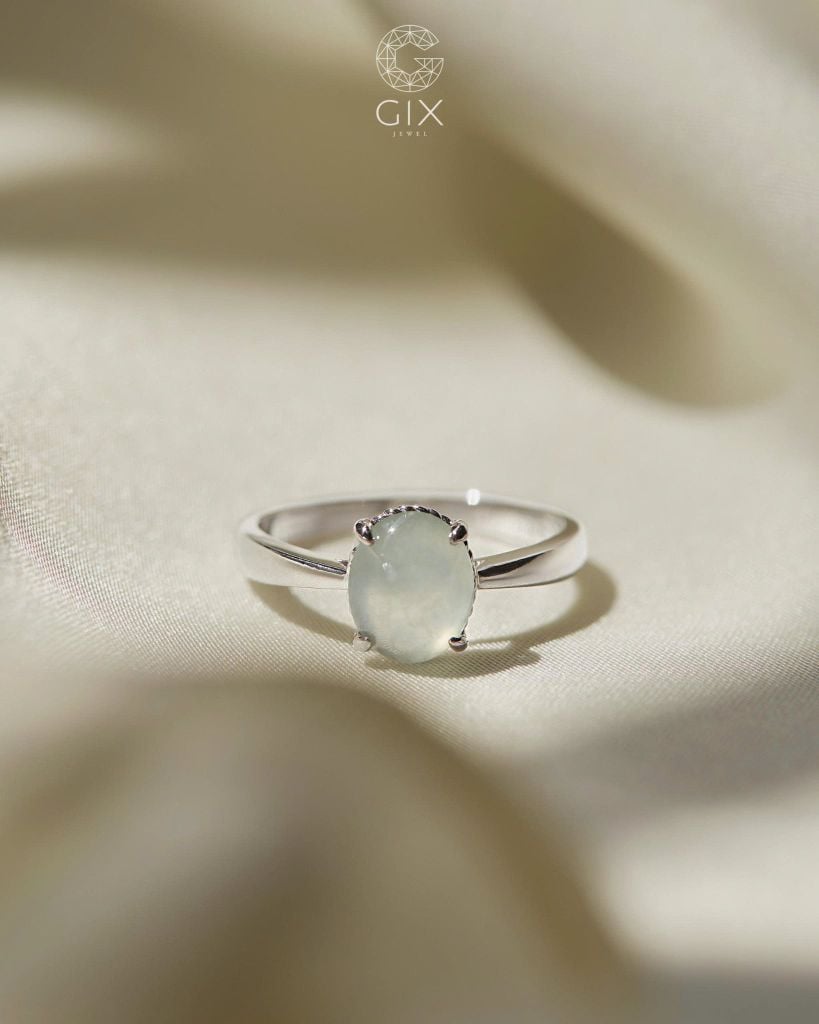 Nhẫn nữ vàng đính đá Cabochon - GNN25050189 | Gix Jewel