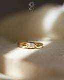  Nhẫn signet mini đính đá Marquise - GNN25050179 | Gix Jewel 