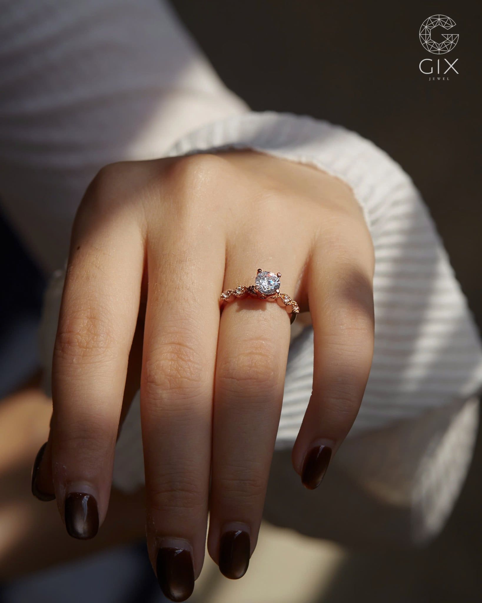  Nhẫn cầu hôn GCH25050130 | Gix Jewel 