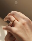  Nhẫn nữ mảnh khứa đai minimalist - GNN25050146 | Gix Jewel 