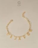  Vòng tay mắc xích chữ cái DEJAVU | Gix Jewel 