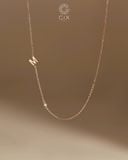  Dây chuyền chữ kèm đá treo dây - GNL250500313 | Gix Jewel 