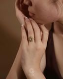  Nhẫn nữ vàng đính đá tourmaline - GNN25050187 | Gix Jewel 