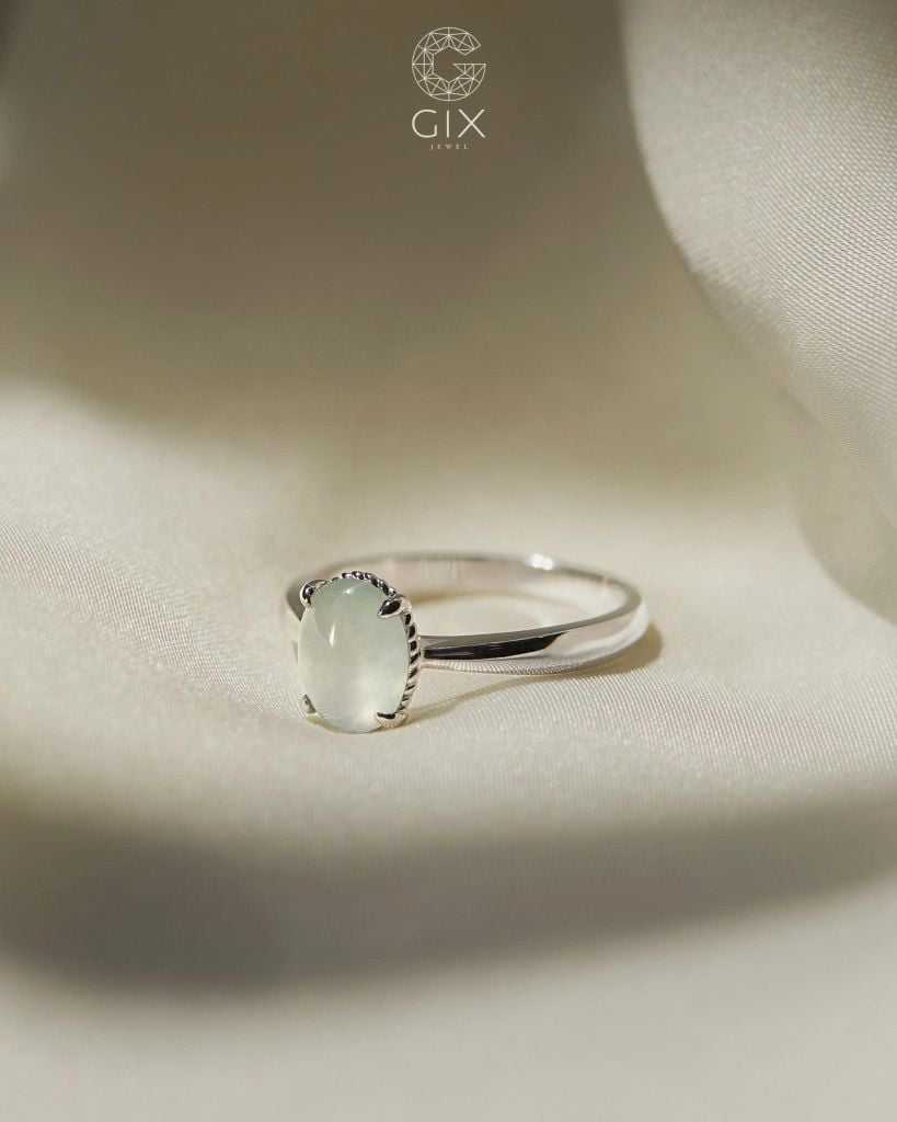 Nhẫn nữ vàng đính đá Cabochon - GNN25050189 | Gix Jewel