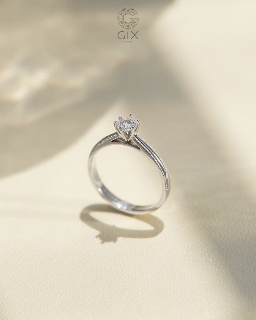  Nhẫn cầu hôn Solitaire - GCH25050168 | Gix Jewel 