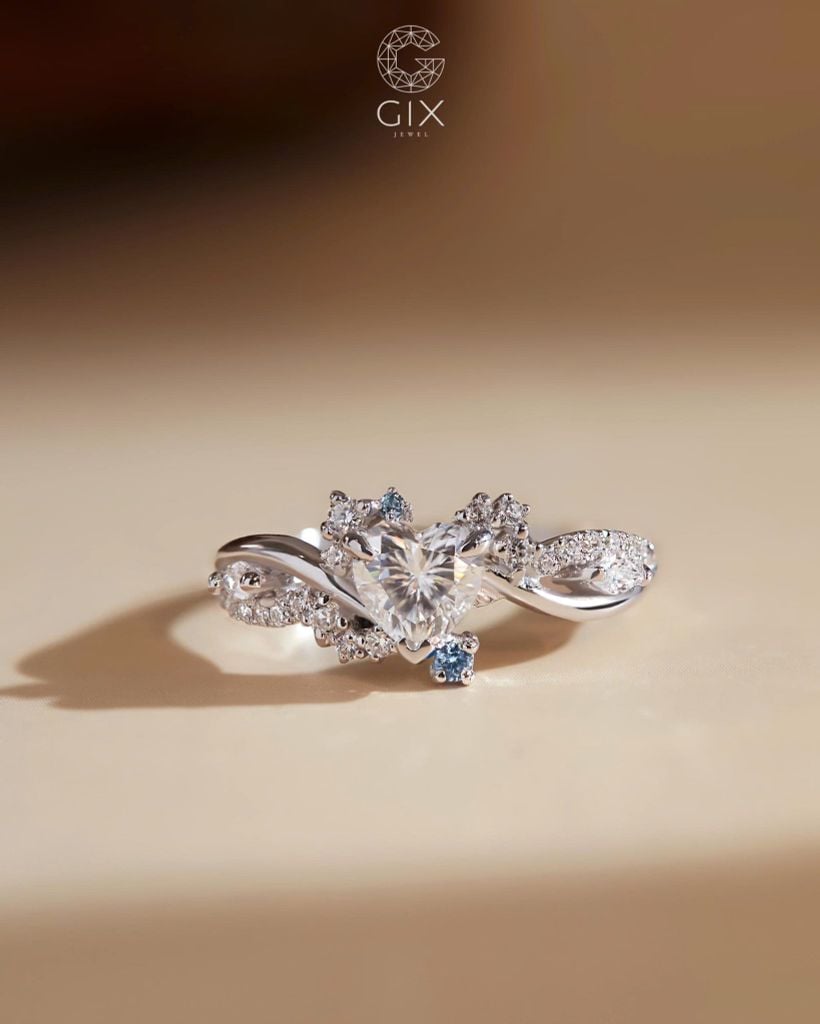 Nhẫn cầu hôn Heart Princess - GCH25050174 | Gix Jewel