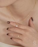  Dây chuyền trái tim đính đá cao cấp - GNL25050050 | Gix Jewel 