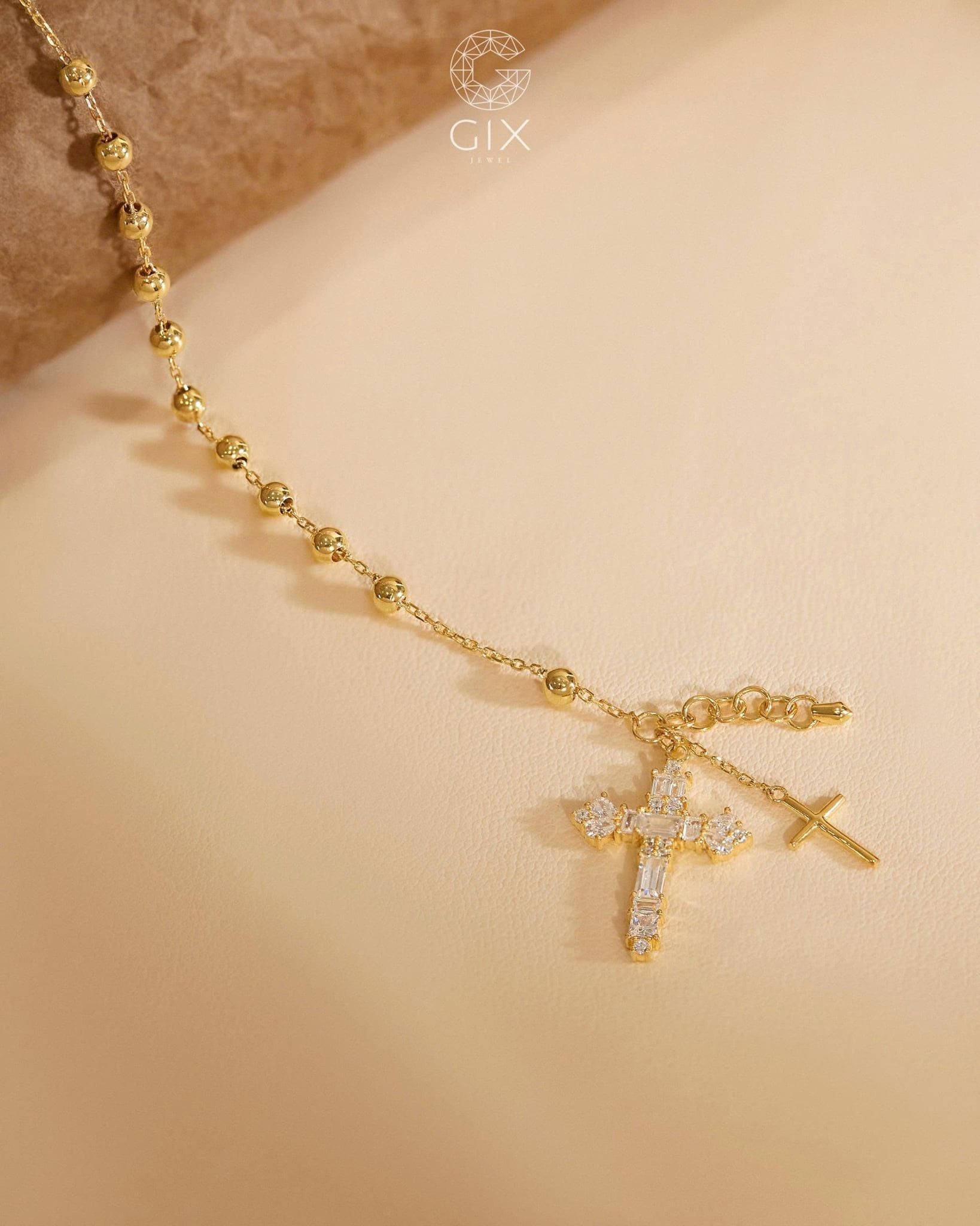  Lắc tay thánh giá thiết kế theo yêu cầu | Gix Jewel 