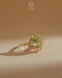 Nhẫn nữ vàng đính đá tourmaline - GNN25050187 | Gix Jewel 