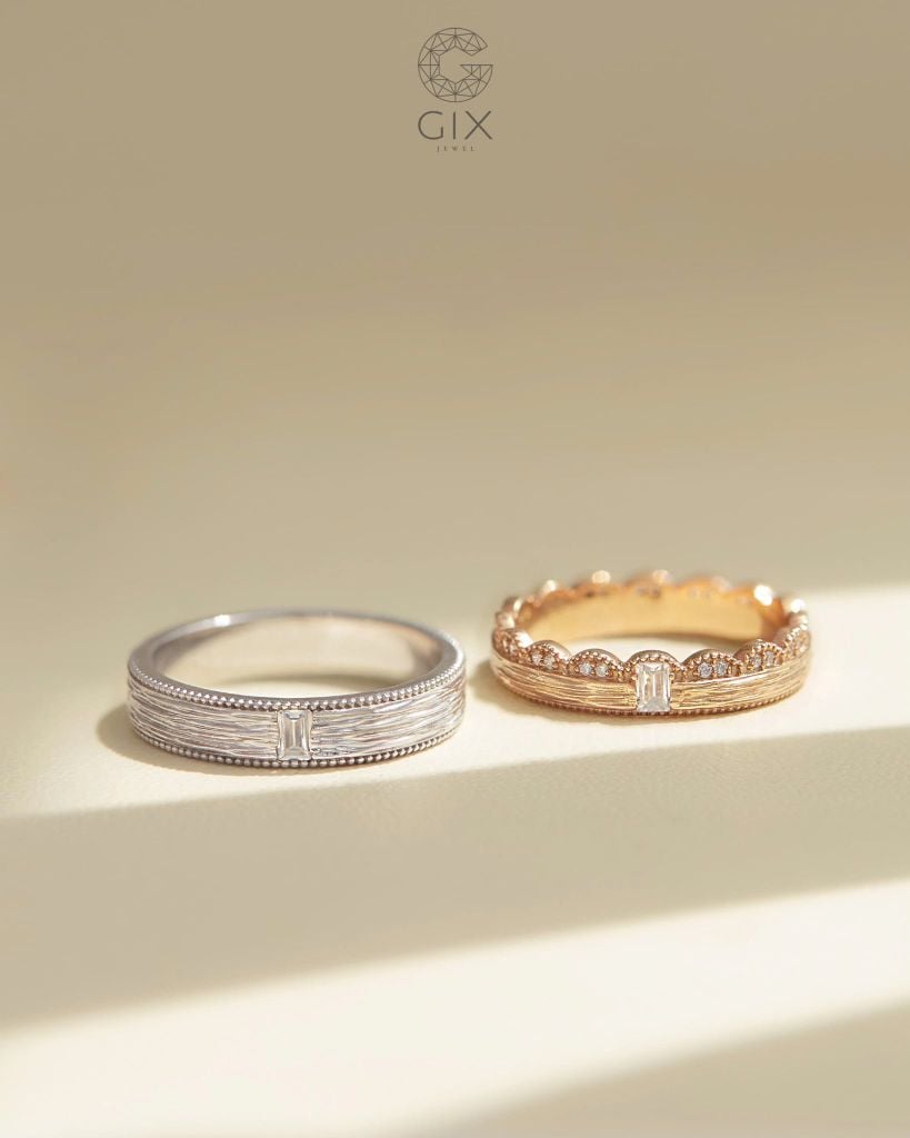  Nhẫn cưới thiết kế riêng - GCR25050333 | Gix Jewel 