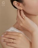  Nhẫn rubik khắc chữ cái theo yêu cầu - GNN25050178 | Gix Jewel 
