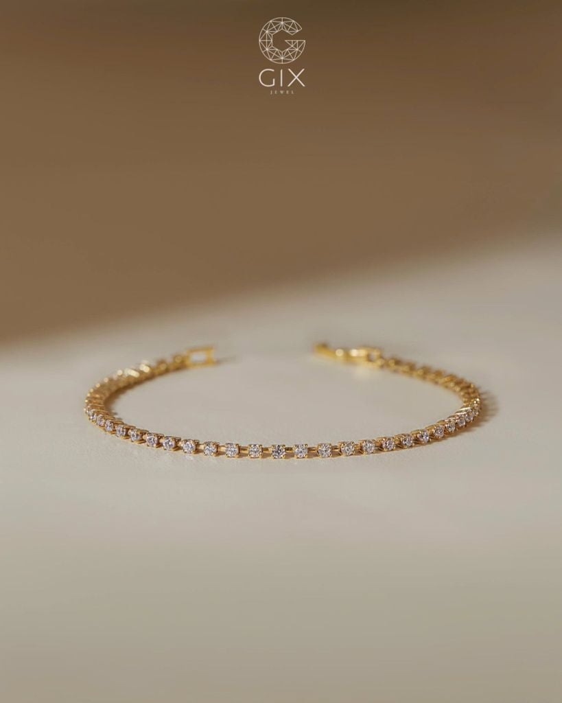 Lắc tay tennis nữ đính đá cao cấp | Gix Jewel
