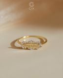  Nhẫn khắc tên đính đá cao cấp - GNN25050180 | Gix Jewel 