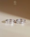  Nhẫn cưới vàng thiết kế riêng - GCR25050304 | Gix Jewel 