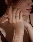  Nhẫn Cầu Hôn Kim Cương Vàng 18K - Oval Dream | Gix Jewel 