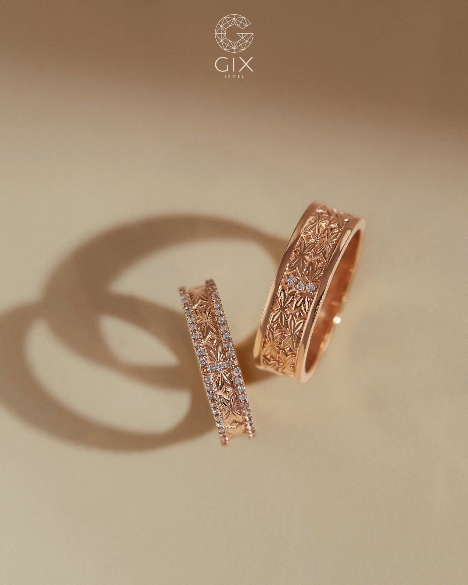  Nhẫn cưới thiết kế riêng - GCR25050334 | Gix Jewel 