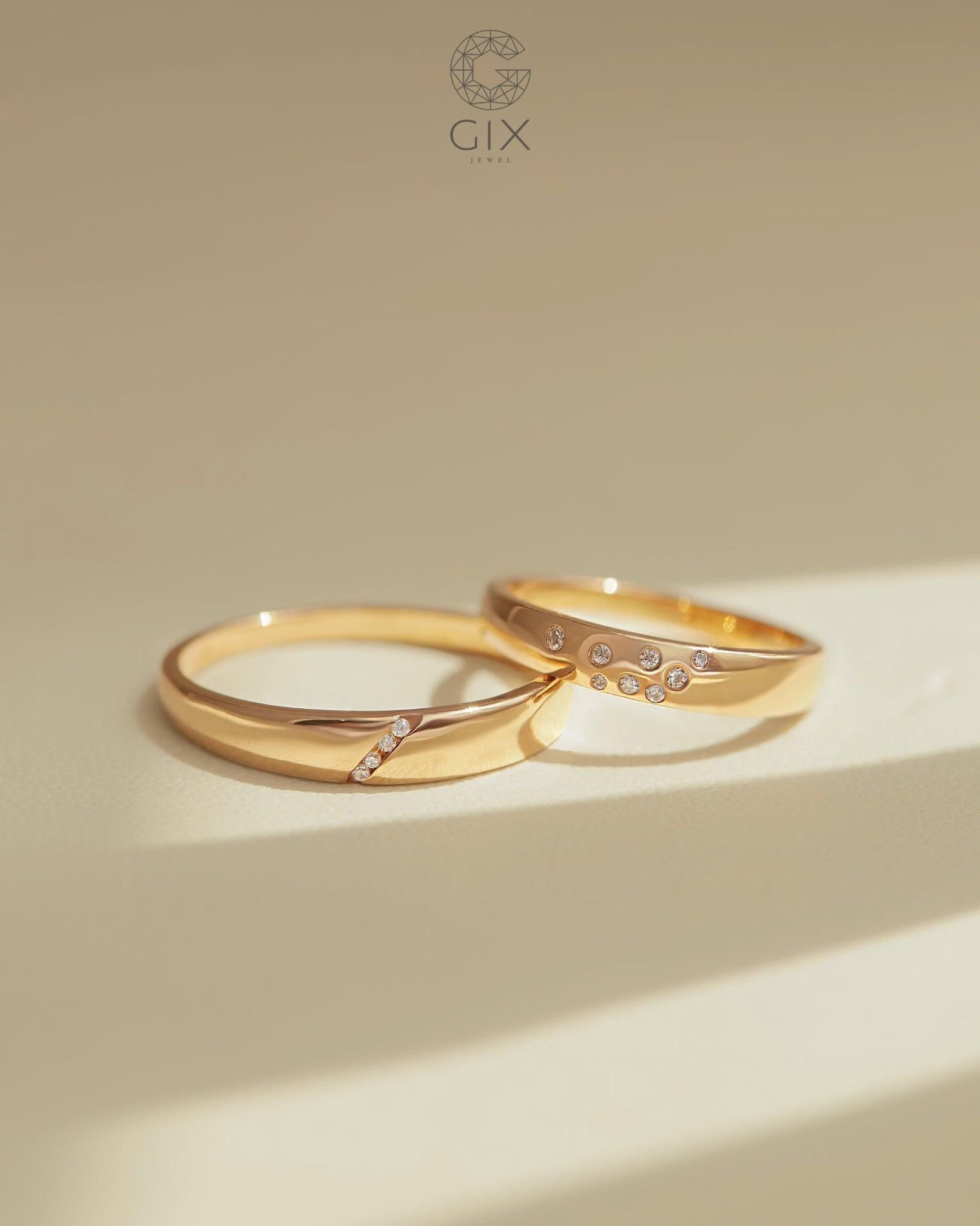  Nhẫn cưới thiết kế riêng - GCR25050163 | Gix Jewel 