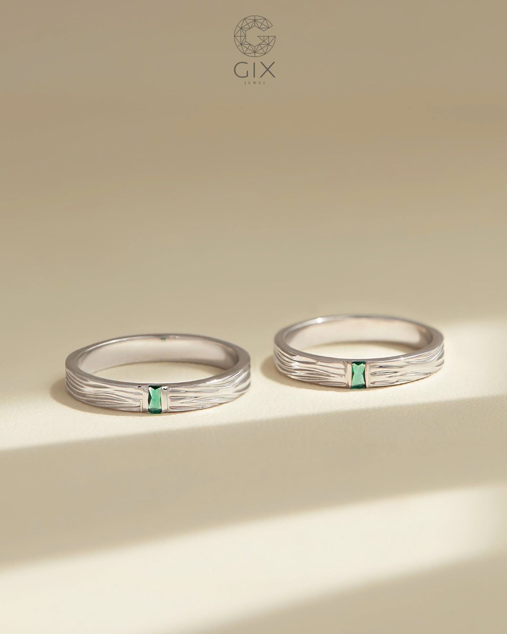  Nhẫn cưới thiết kế riêng - GCR25050330 | Gix Jewel 