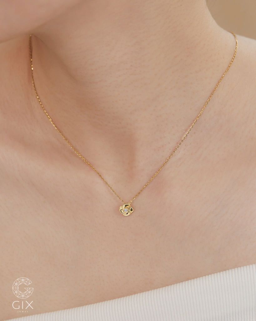 Dây chuyền hoa xếp cánh - GNL25050289 | Gix Jewel