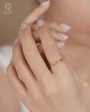  Nhẫn chữ cái theo tên riêng - GNN25050176 | Gix Jewel 
