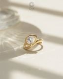  Nhẫn kim cương pear sang trọng - GNN25050177 | Gix Jewel 