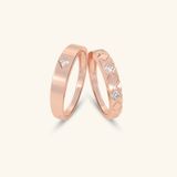  Nhẫn cưới cặp bạc thiết kế riêng - GCR25050168 | Gix Jewel 