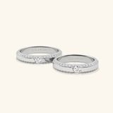  Nhẫn cưới vàng 10k thiết kế riêng - GCR25050251 | Gix Jewel 