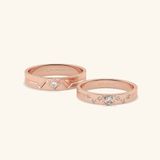  Nhẫn cặp bạc thiết kế riêng - GCR25050244 | Gix Jewel 