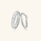  Nhẫn cưới vàng 14k thiết kế riêng - GCR25050288 | Gix Jewel 