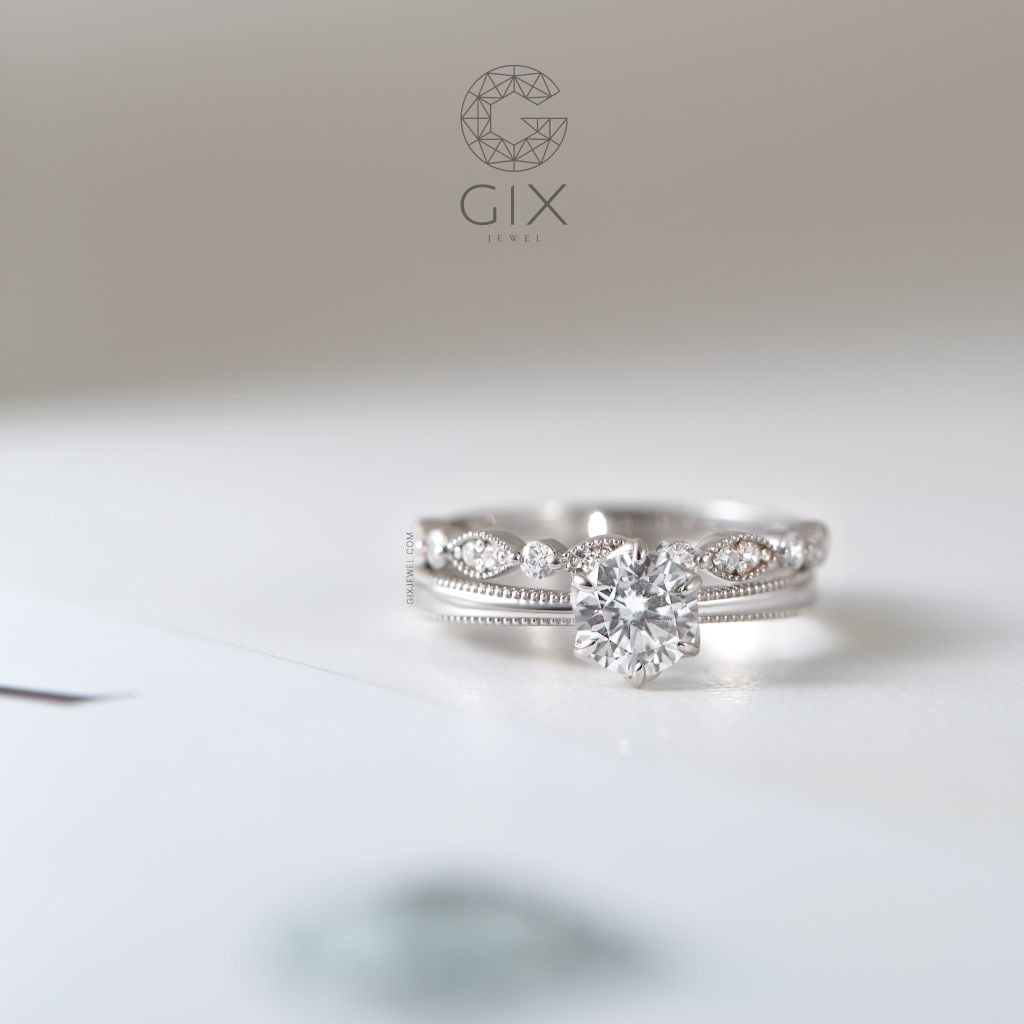  Nhẫn đính hôn vàng 10k Promise One | Gix Jewelry 