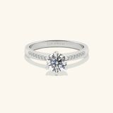  Nhẫn đính hôn vàng 14k Woven Light | Gix Jewel 