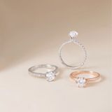  Nhẫn cầu hôn vàng 18k Whisper Gem | Gix Jewelry 
