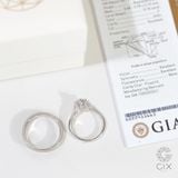  Nhẫn cầu hôn vàng 14k Ribbon Promise | Gix Jewel 