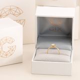  Nhẫn đính hôn vàng 10k Luna Glow | Gix Jewel 