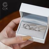  Nhẫn Cưới Kim Cương Vàng 10K Clarella - GCR25050005 