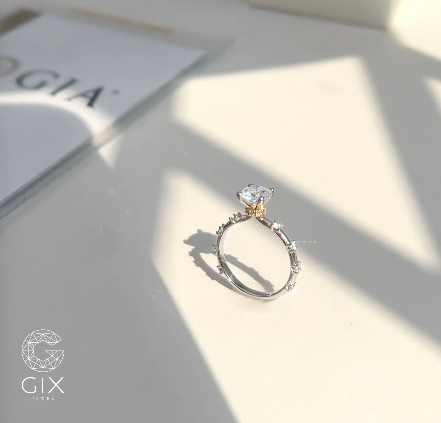  Nhẫn cầu hôn vàng 10k True Love | Gix Jewel 