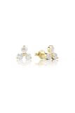  [CÓ SẴN] Bông tai moissanite dáng nụ vàng vàng 14k - GBT25050052 