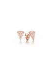 [CÓ SẴN] Bông tai moissanite hình pizza vàng vàng 14k - GBT25050092 