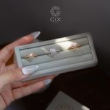  Nhẫn cầu hôn bạc Halo Crown | Gix Jewel 