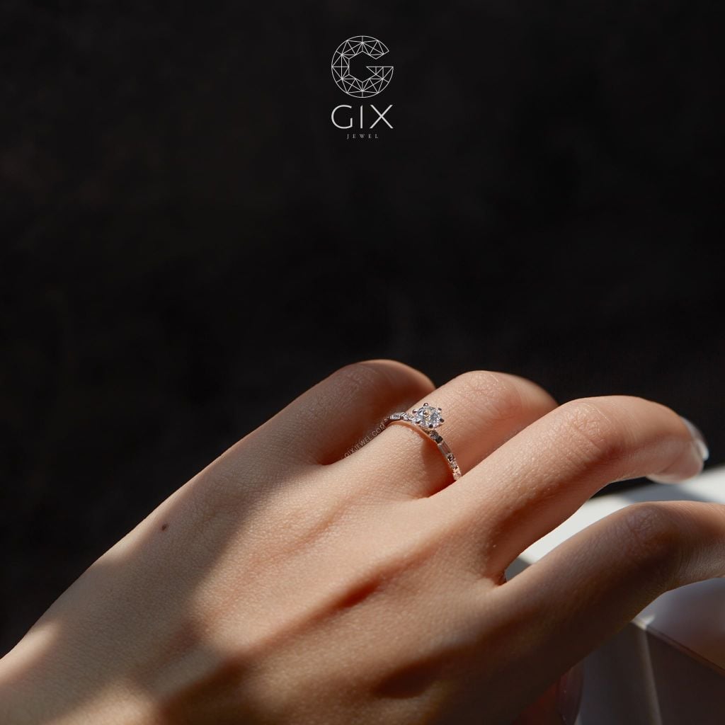  Nhẫn cầu hôn vàng 18k Shine Bright | Gix Jewel 