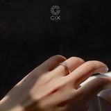  Nhẫn cầu hôn bạc Shine Bright | Gix Jewel 