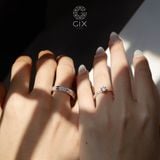  Nhẫn cầu hôn bạc Shine Bright | Gix Jewel 