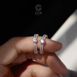  Nhẫn cầu hôn vàng 14k Queen's Light | Gix Jewelry 