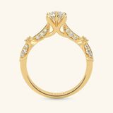  Nhẫn cầu hôn vàng 10k Serene Crown | Gix Jewelry 