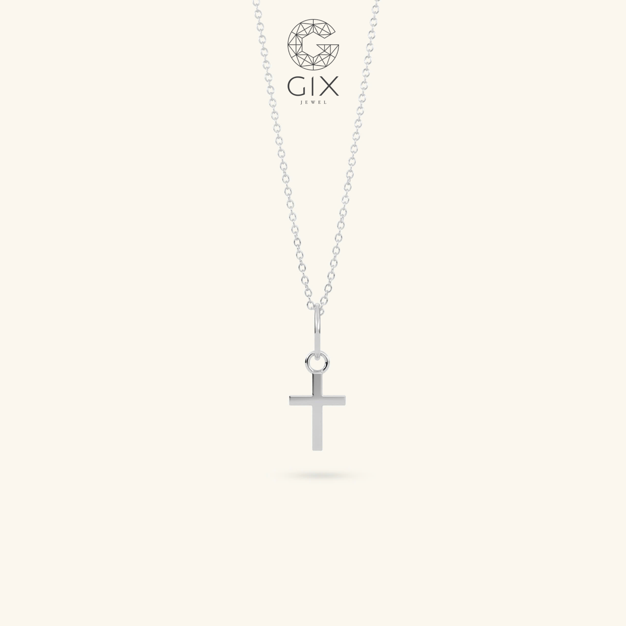  Dây chuyền thánh giá trơn - GNL25050299 | Gix Jewel 