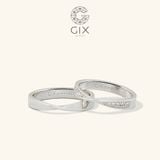  Nhẫn Cưới Vàng 14K Vô Cực Đính Kim Cương - Ouroboros | GCR25050018 