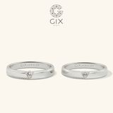  Nhẫn Cưới Đẹp Vàng 610 Đính Kim Cương - Revela | GCR25050012 