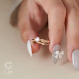  Nhẫn cầu hôn vàng 14k Imperial Heart | Gix Jewel 